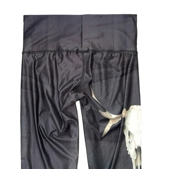 Teeki Deer Skull Medicine Leggings Size Medium‎ - Picture 6 of 8